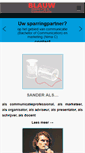 Mobile Screenshot of blauwcommunicatie.nl